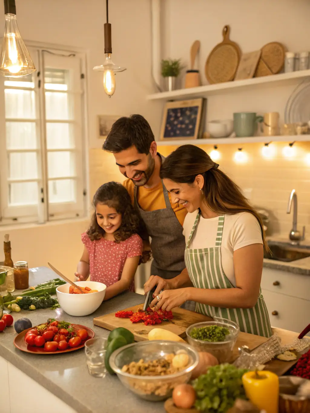 A picture of individuals participating in a group cooking class, learning to prepare healthy meals and develop independent living skills.