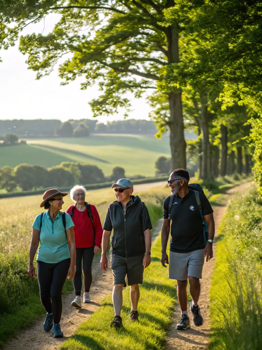 A photograph of participants on a guided community outing, exploring local attractions and practicing social interaction skills.